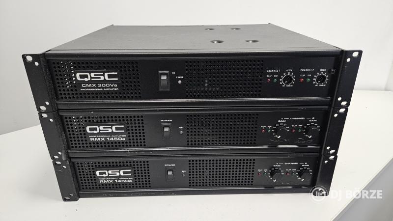 QSC CMX 300Va és QSC RMX 1450a
