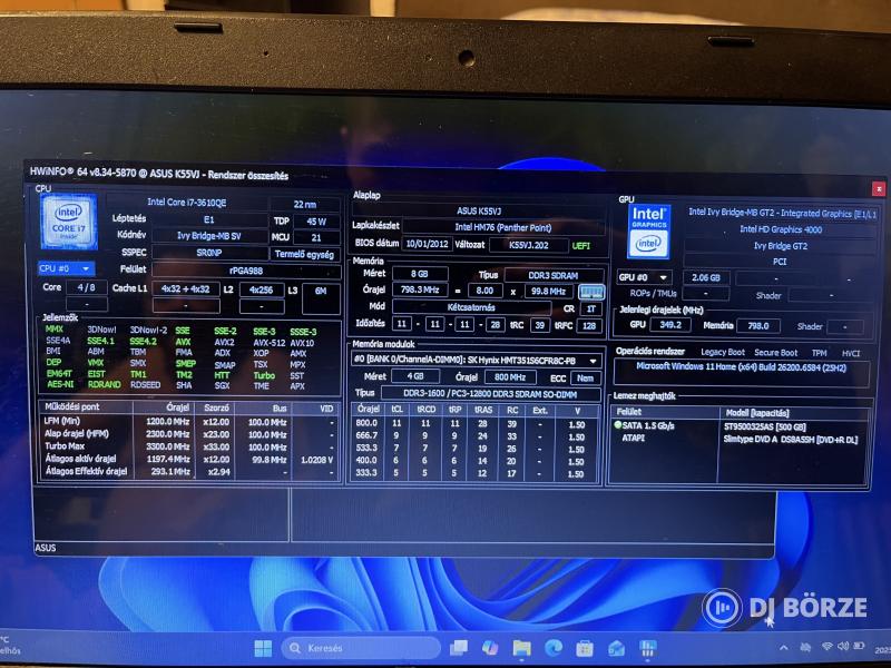 asus i7 laptop dj kontrollerhez