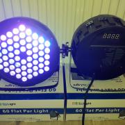 14db RGB Led par 64 Slim házas (multichip) beszámítás is(Bp.-Gyula)