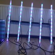 Magic led tube háttér fény effekt, dmx el lehet vezérelni