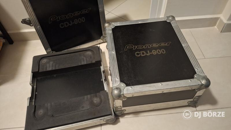 Pioneer CDJ 900 (2db) + gyári kofferek (2db)