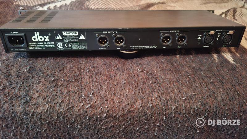 Dbx Driverack PX rendszerproci