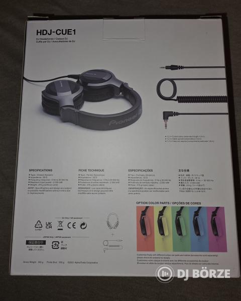 Pioneer HDJ-CUE1 DJ fejhallgató garanciával