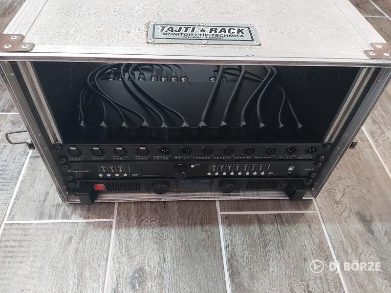 Tajti 6U magas végfok rack