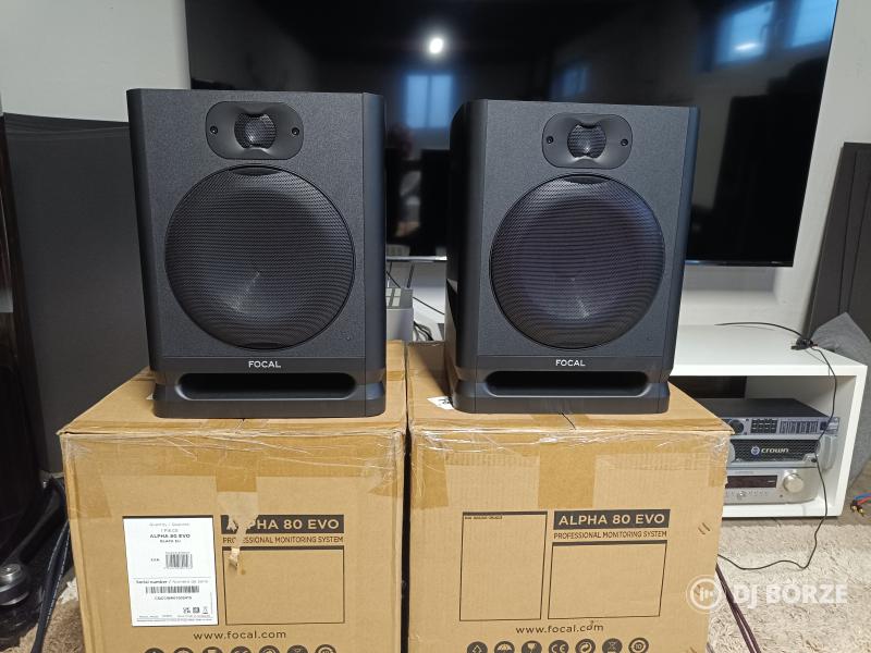 Focal Alpha 80 EVO aktív studio monitor páros