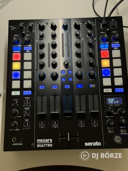 Mixars Quattro + Zomo rack