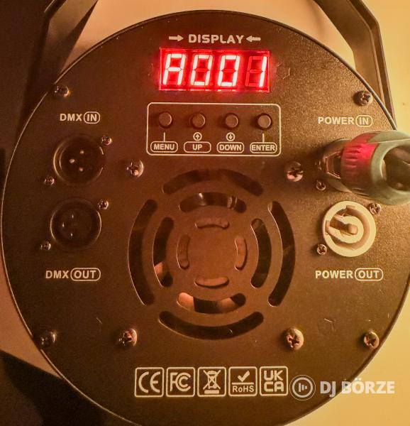 Stage PAR RGBW – DMX/Master-Slave – 180W