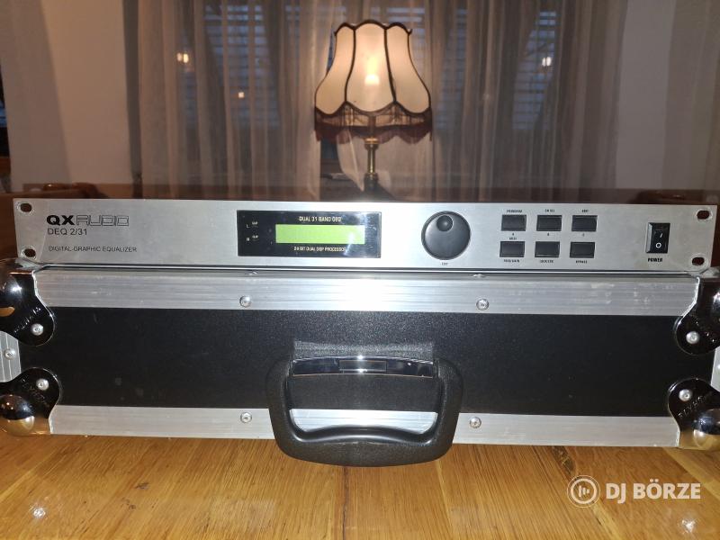 QX AUDIO DIGITÁLIS EQUALIZER