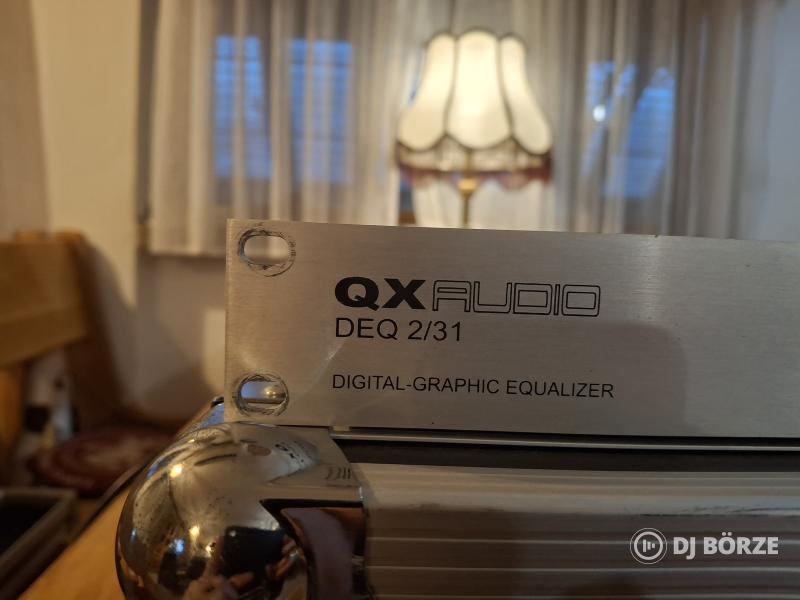 QX AUDIO DIGITÁLIS EQUALIZER