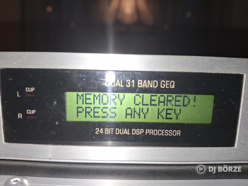 QX AUDIO DIGITÁLIS EQUALIZER