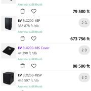 Electro Voice ELX 200 Aktív hangrendszer