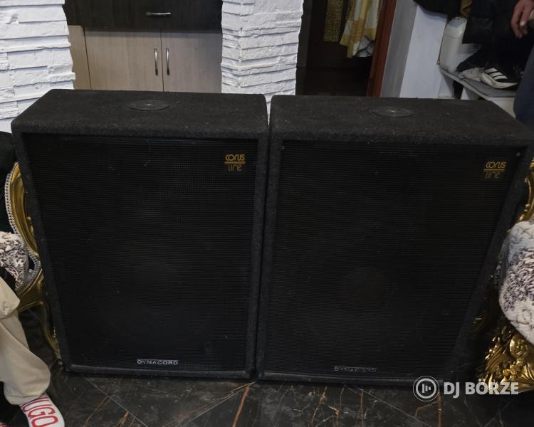 Dynacord corus line mélyláda hangfal