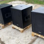 4db QSC HPR181 18" aktív szub láda