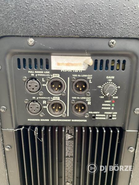 4db QSC HPR181 18" aktív szub láda