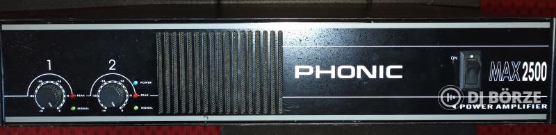 Phonic Max2500 végfok