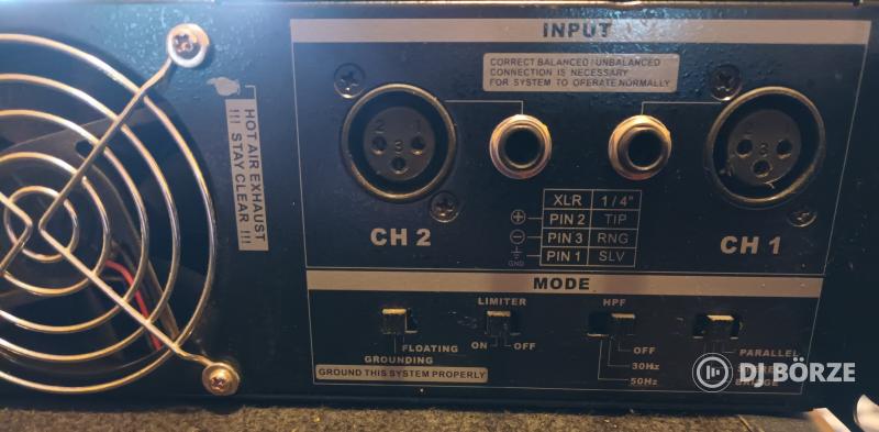 Phonic Max2500 végfok