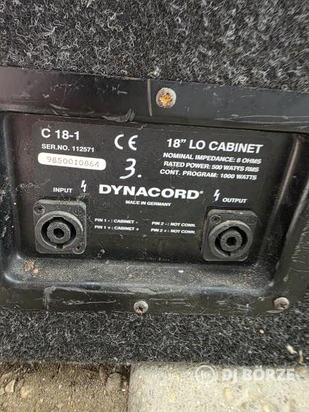 Dynacord hangfal szett