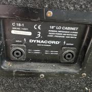 Dynacord hangfal szett