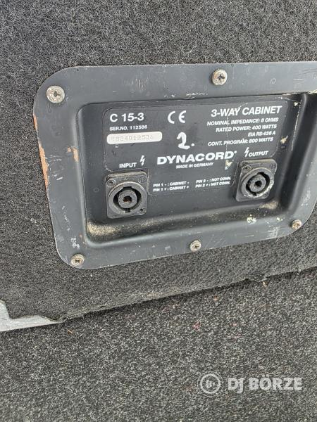 Dynacord hangfal szett