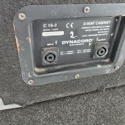 Dynacord hangfal szett