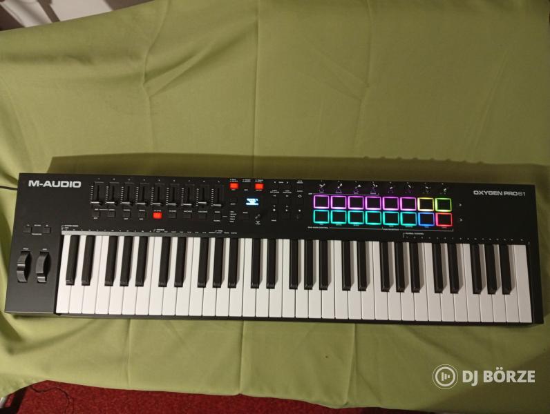 M AUDIO OXIGEN PRO 61 midi masterkeyboard ELADÓ