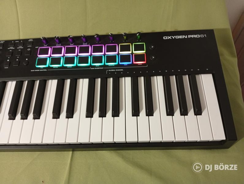 M AUDIO OXIGEN PRO 61 midi masterkeyboard ELADÓ