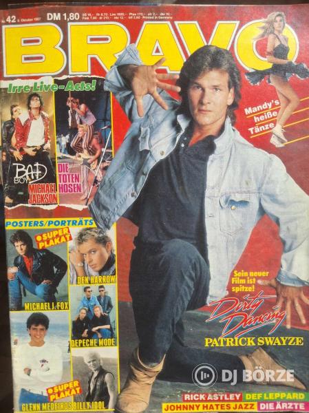 BRAVO német nyelvű  pop-rock magazin ELADÓ!