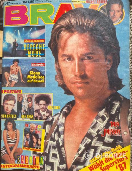 BRAVO német nyelvű  pop-rock magazin ELADÓ!