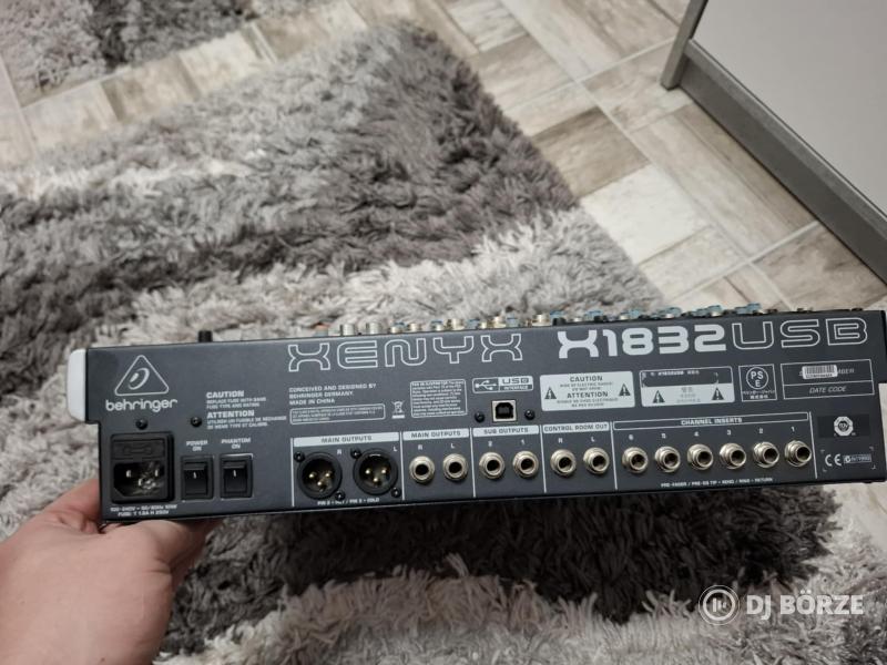 Behringer XENYX X1832 USB Keverő !