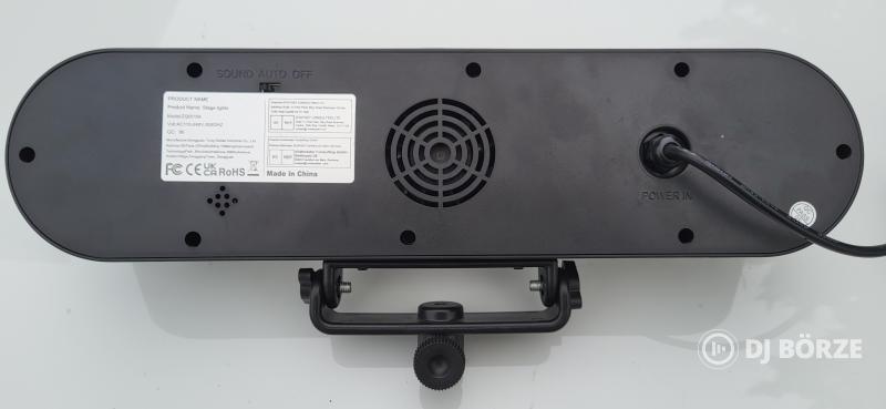 Diszkó lámpa, fény 30W állvánnyal, távirányítóval