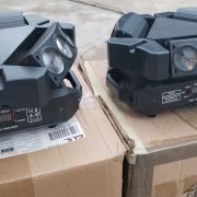 RGB LED SPIDER LÁMPA