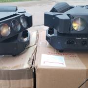 RGB LED SPIDER LÁMPA