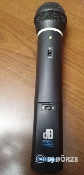 Vezetéknélküli DB mikrofon vevőegységgel