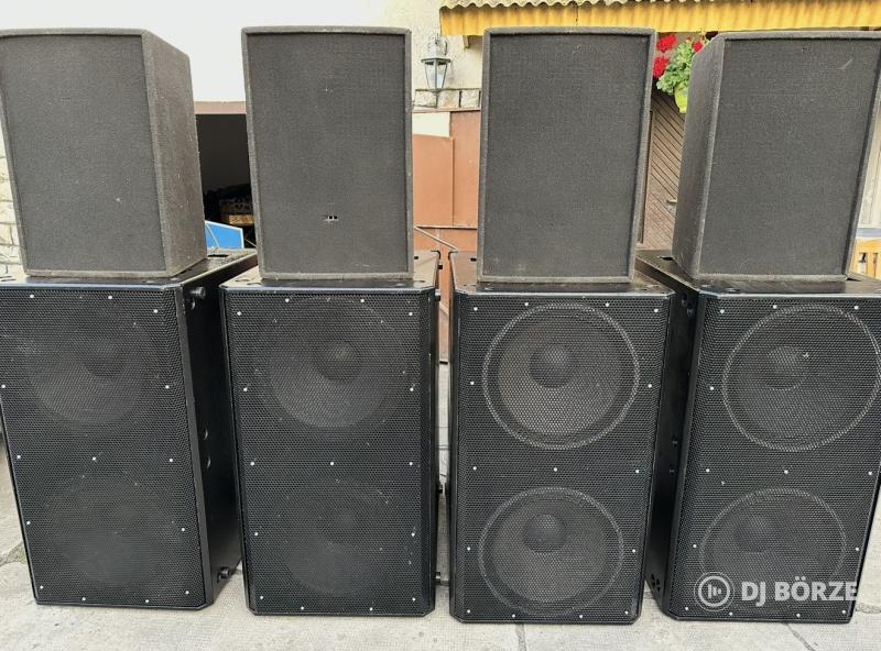 🔊 Eladó 4 db Zeck Focus 218 dupla 18” mélyláda – Eighteensound 18LW1400 hangszórókkal 🔊