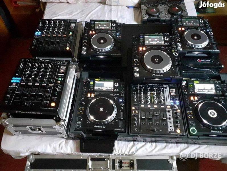 PIONEER Új XDJ-R1/2018 + Zomo rack, CDJ 2000NXS, 2000, 400, 400LIMITED. DJM 900NXS, 850, 750, 400