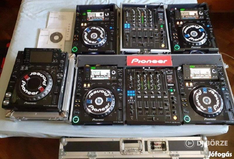 PIONEER Új XDJ-R1/2018 + Zomo rack, CDJ 2000NXS, 2000, 400, 400LIMITED. DJM 900NXS, 850, 750, 400