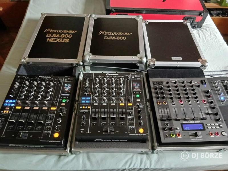 Pioneer DJM 900NEXUS, 850, 750, 400, XDJ-R1, MACKIE d.2, AMERICAN AUDIO MX 1400 DSP