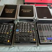 Pioneer DJM 900NEXUS, 850, 750, 400, XDJ-R1, MACKIE d.2, AMERICAN AUDIO MX 1400 DSP