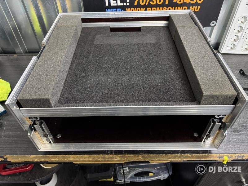 2U + keverő tartós kombi rack szép állapotban