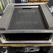 2U + keverő tartós kombi rack szép állapotban