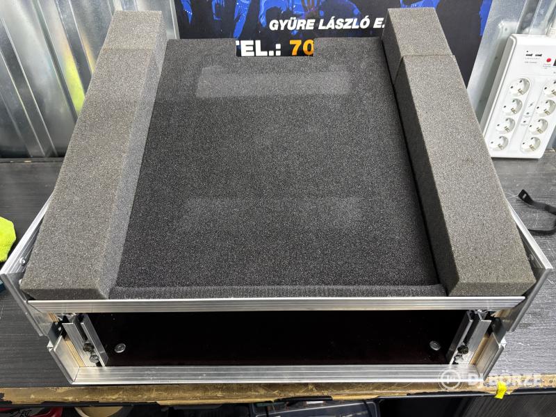 2U + keverő tartós kombi rack szép állapotban