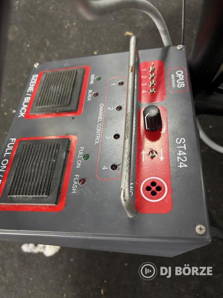 Mobil halogén izzós fényszett kompletten (lámpák, állvány, vezérlő, kábelezés)