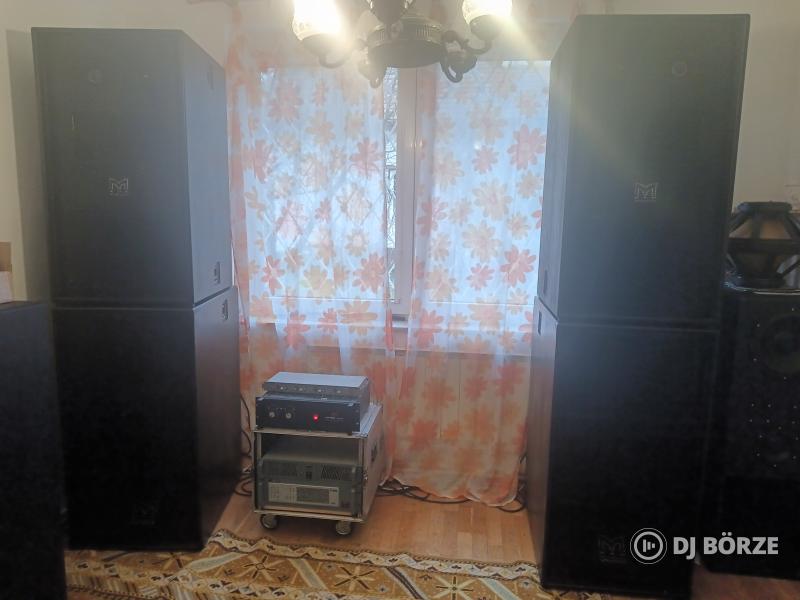 Martin Audio F2 hangrendszer.