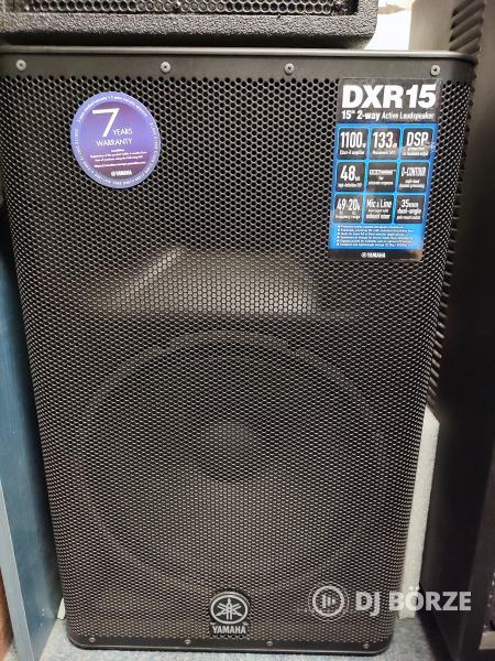 YAMAHA DXR15mk1 aktív hangfal 7 év garanciával!
