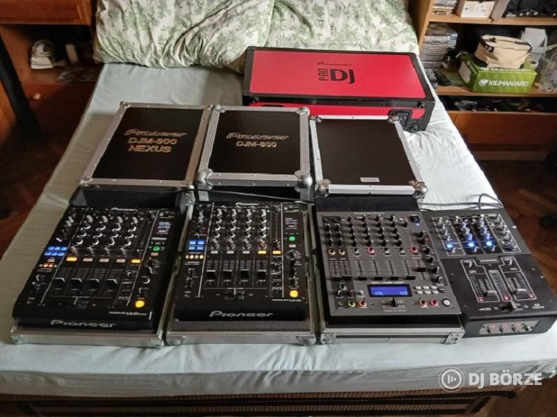 Pioneer DJM 900NEXUS, 850, 800, 750, 400, S3 SERATO, XDJ-R1, MACKIE d.2, A A MX 1400 DSP