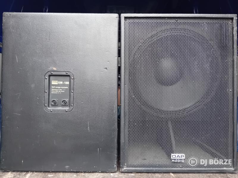 Dap Audio Sm 18B Pár, ha kevés a mélyed ez megoldja... (Beszámítás is)