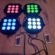 Akció!!!Házibuli világítás egyszerűen!Szaktudást nem igényel, Távirányítós!Rgbw multichip