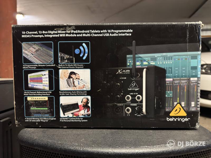BEHRINGER XaIR-18 DIGITÁIS KEVERŐ ELADÓ