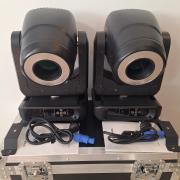 Eladó 2 db 150 watt teljesítményű ledes, 1/3 prizmás robotlámpa