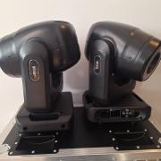 Eladó 2 db 150 watt teljesítményű ledes, 1/3 prizmás robotlámpa